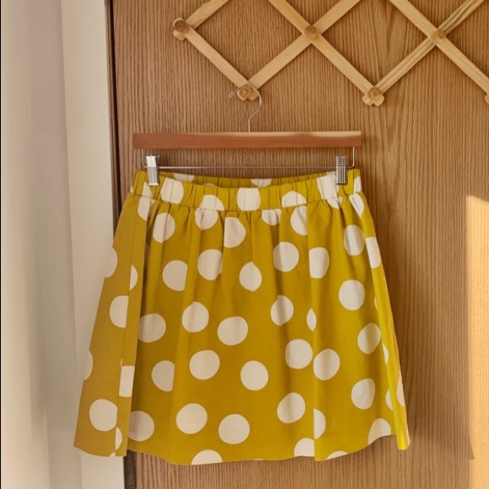 ANTHRO Hi There Karen Walker Polka Dot Skirt